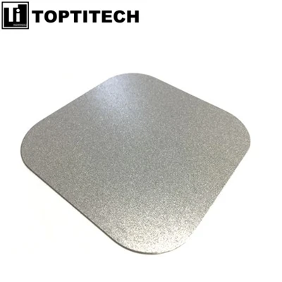 Plat Titanium Berliang 10um Dengan Chamfer Untuk PEMFC