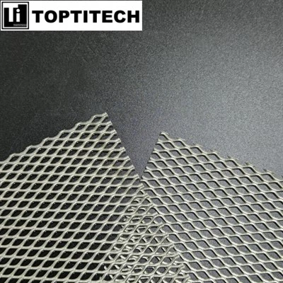 4*8mm Saiz Mesh Gr1 Ti Mesh Dikembangkan Diratakan Untuk Sel Bahan Api