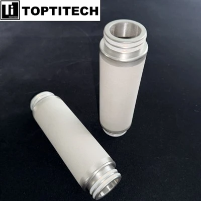 Penapis Titanium Berliang 0.2 Mikron Untuk Air Minuman Tulen