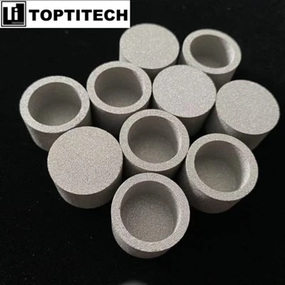 Cawan Penapis Berliang Tersinter Serbuk Titanium 10 Mikron