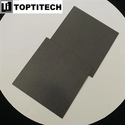 8-12um Ru-IR Coating Plate Titanium Porous untuk Penyelidikan PEM